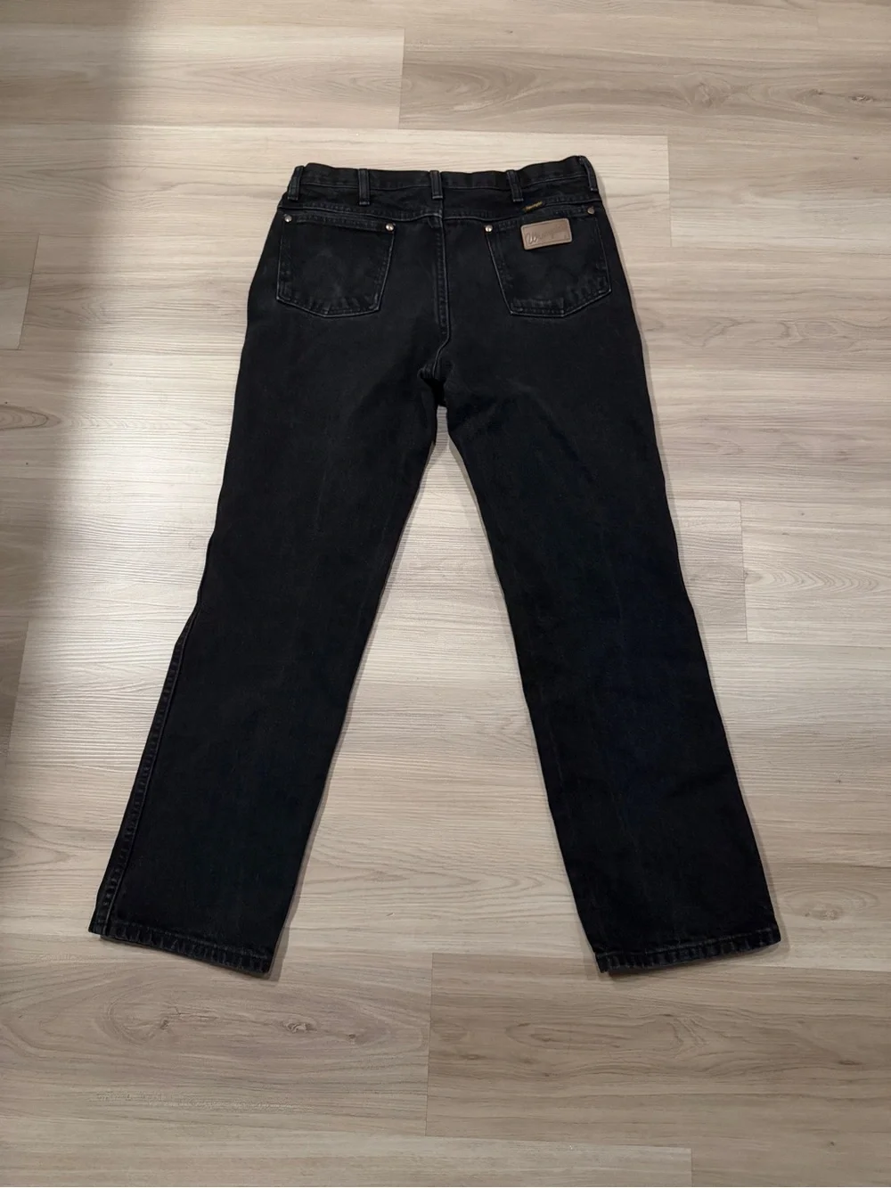 Wrangler Black 936 Slim Bootcut Jeans